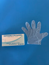Disposable Gloves – Clear, Powder-Free, Latex-Free, PVC-Free (100qty per pack)